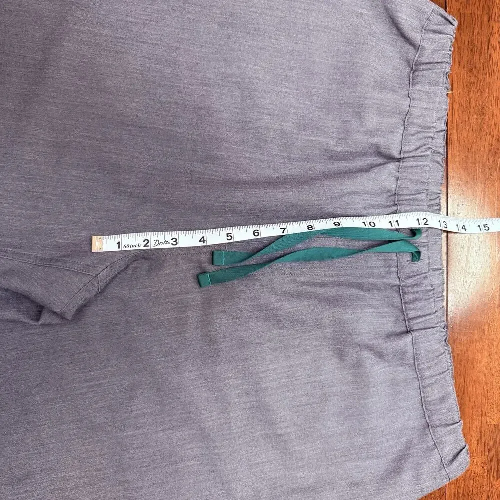 Figs Pisco Basic Scrub Pants Men's‎ XL Stretch Technical Collection Gray